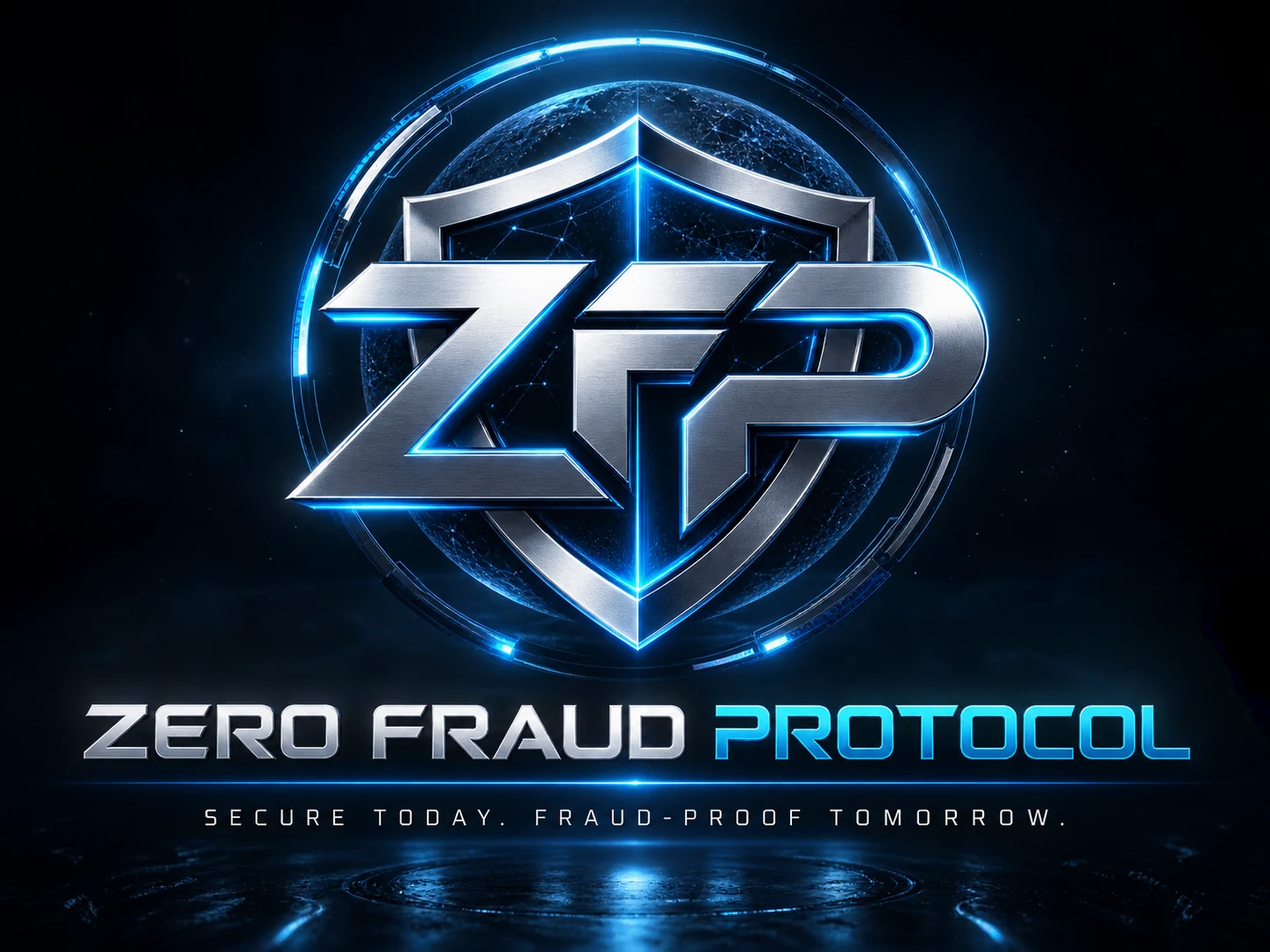 Zero Fraud Protocol ZFP emblem and wordmark
